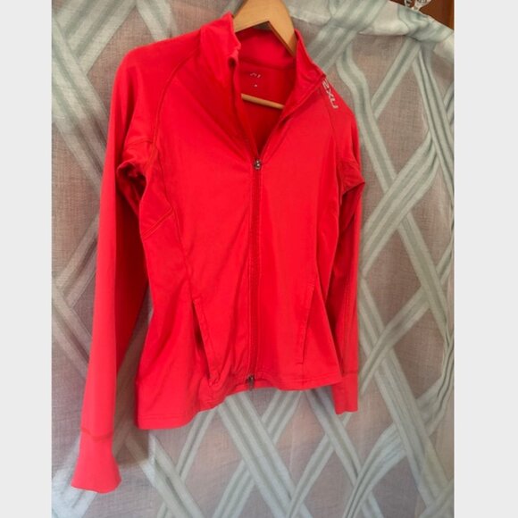 Coral Athletic Zip Up Hoodie - Picture 4 of 5
